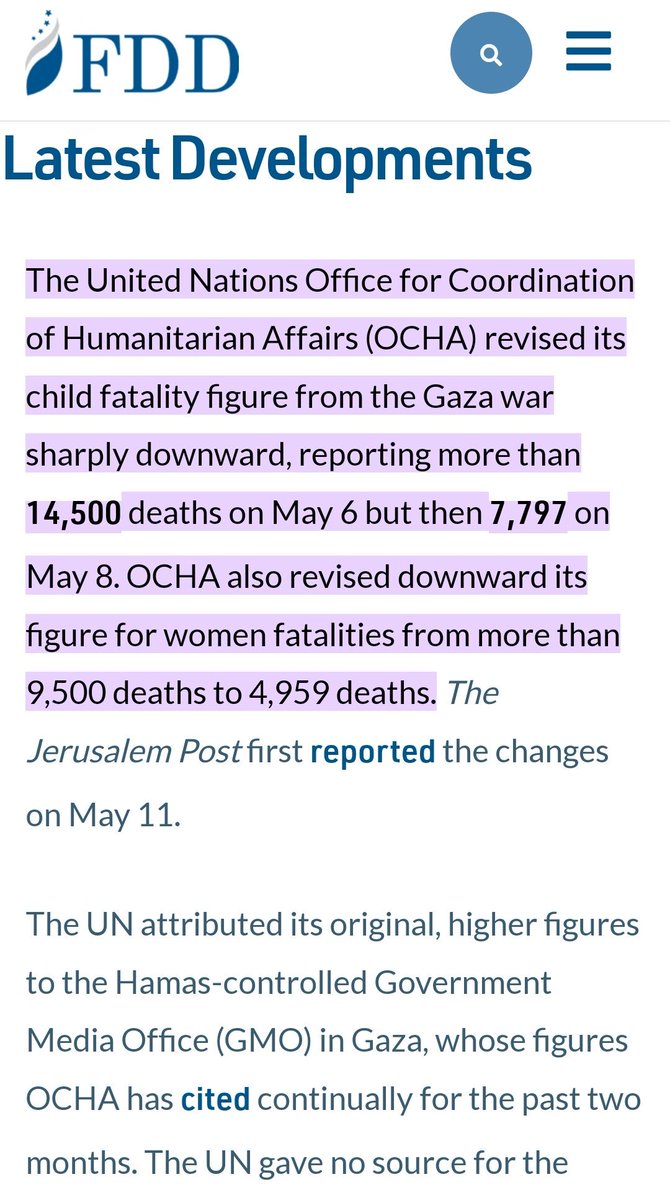 Total casualties reported by the media (from Hamas) are overstated by around 27%. Child & female casualties by around 45%. For a case on genocide built on numbers & comparative numbers of women & children it’s devastating. It’s why I told lawyers to wait for evidence. They didn’t