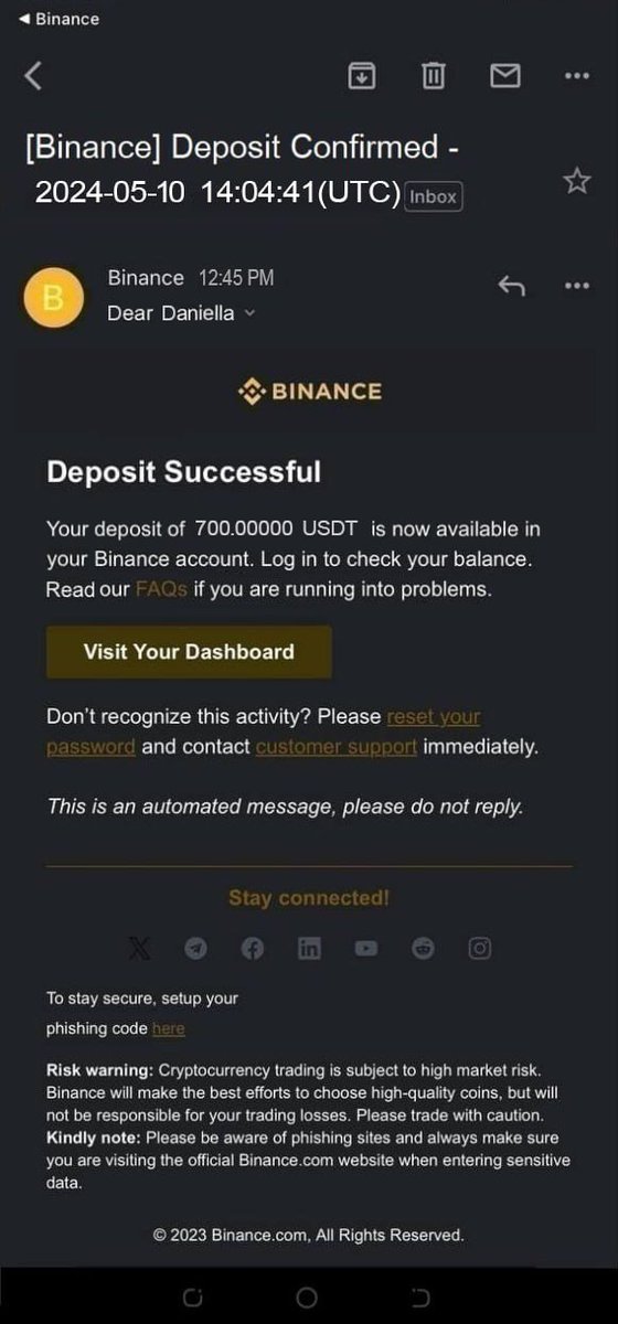 D_Olanssss's tweet photo. Just got my successfully transactions 🙈🙈💰💰💰💰
If you have 22 USDT/BEP20 come and be my referral with the USDT staking strategy in Trust wallet. Link below. Mssg me for info
👇👇👇👇
https://t.co/2f2pPnCdnF

#USDT
#BNB
#Trustwallet 
#BNBChain 
#Referrals https://t.co/nOpSdEBKDi