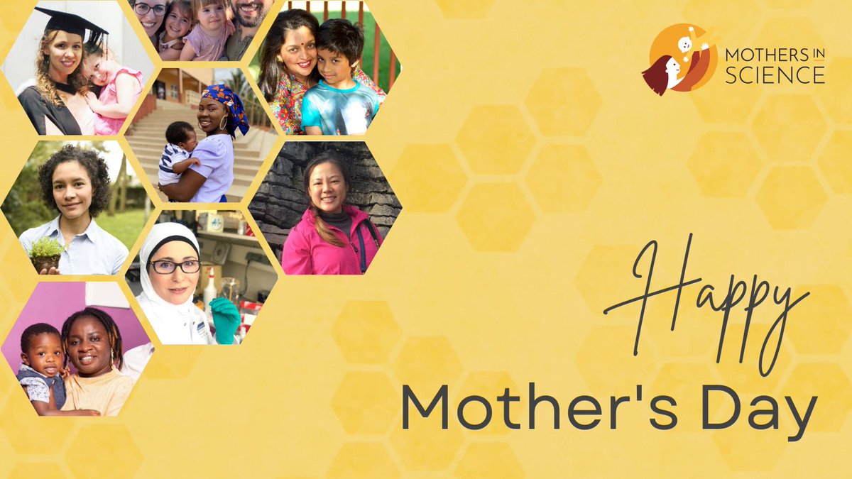 Happy #MothersDay! Your dedication to your work and family is truly inspiring. Today, we celebrate YOU and renew our commitment to dismantling the #MotherhoodPenalty and building a #STEMM sector that is fair & inclusive for all. We got you mama! #WomenInSTEM @momademia
