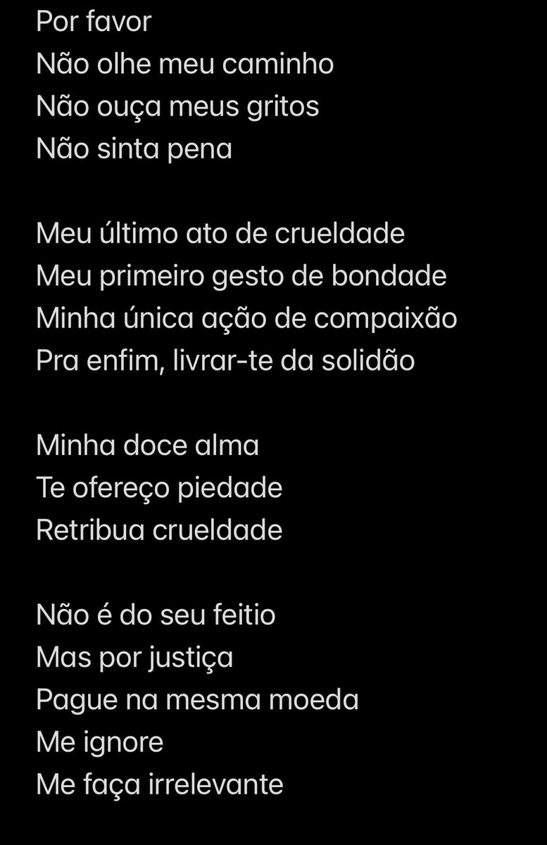 BleuAspect's tweet photo. Após mto tempo finalmente escrevi de novo um poema e queria compartilhar 
Nomeei de “Cartas de licença” https://t.co/v2WT7H07Gc