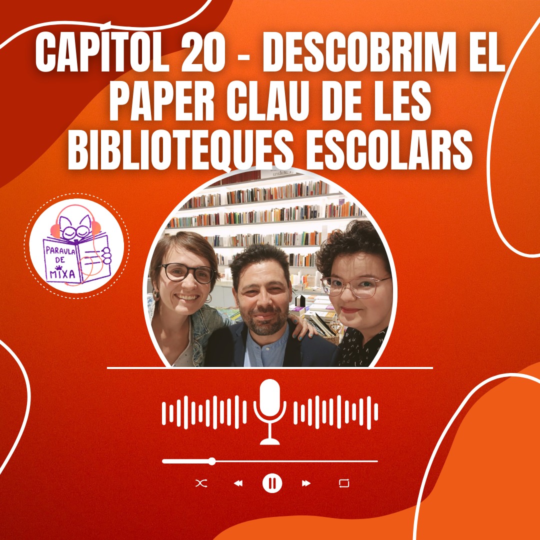 📣 Nou episodi al podcast #ParauladeMixa: «Capítol 20 - Descobrim el paper clau de les biblioteques escolars amb Maria Gajas i Carlos Ortiz»

🔗 open.spotify.com/episode/1P82cT…

#podcastliterari #podcast #podcastsencatalà #podcastencatalà #biblioteques #bibliotequesescolars