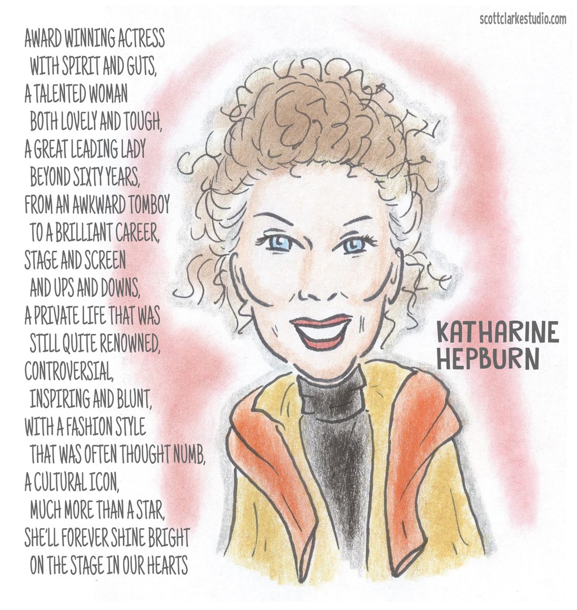 Remembering #katherinehepburn on her birthday today, May 12. Iconic in both career and persona. <3