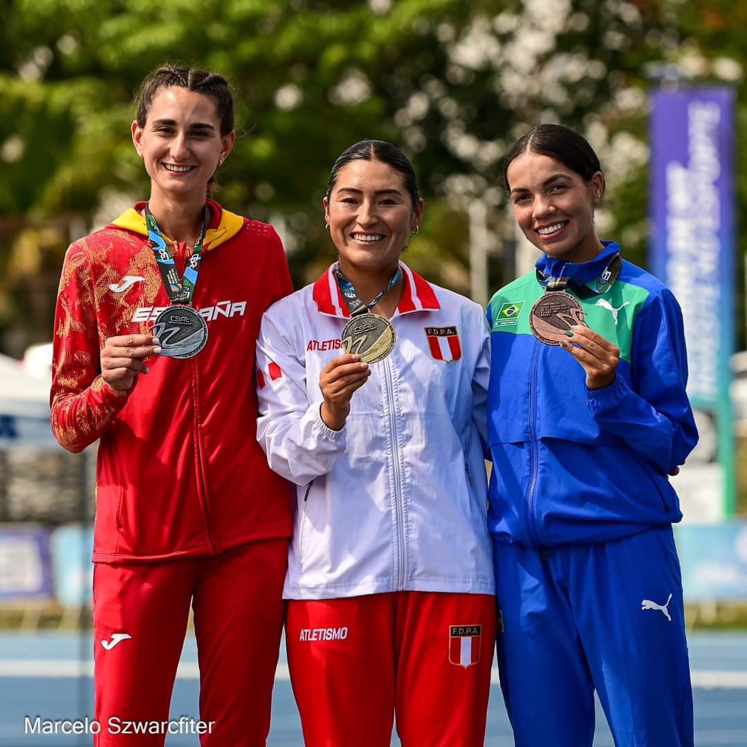 🔛 La nostra marxa, gent 🫡 🇧🇷 Paula Juàrez va aconseguir amb @atletismoRFEA la plata als 20 K marxa del Campionat Iberoamericà 📍 Cuiabà ⏱ 1:34:42 🤝 Moltes felicitats!