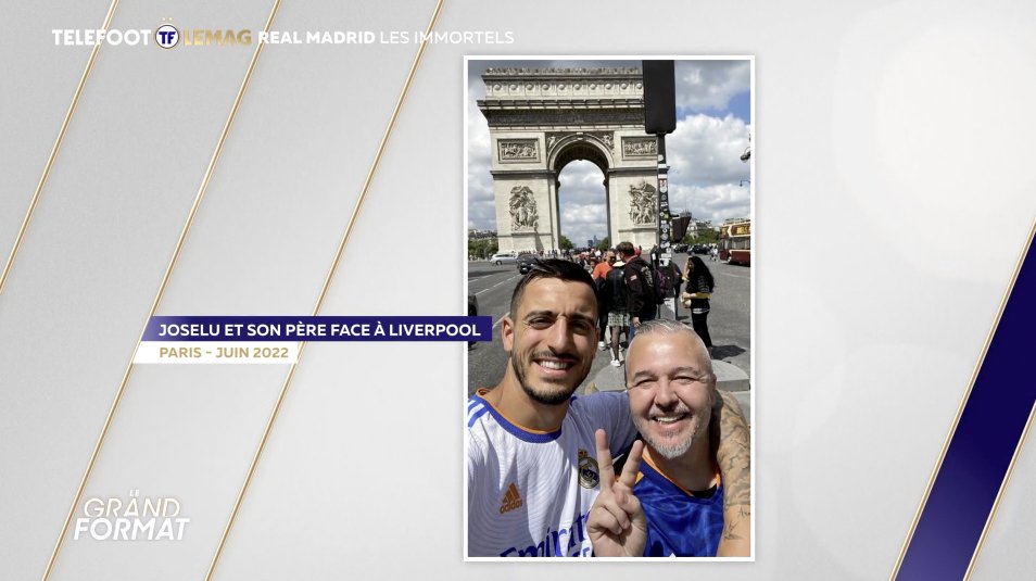 Simple supporter du Real Madrid, Joselu avait fait le déplacement à Paris avec son père pour la finale de LDC en 2022 face à Liverpool 😍 Deux ans plus tard, il marque un doublé décisif pour envoyer son Real disputer une 18e finale de LDC (@YassinNfaoui)