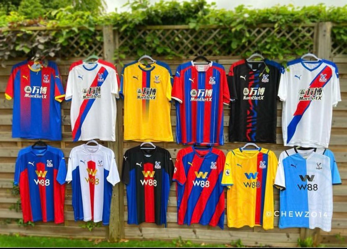 Villa at home next Sunday is going to be Retro #cpfc shirt day Just abit of fun and a way to show off your favourite retro Palace shirts whilst adding colour to Selhurst Park ❤️💙 Please spread the word RT welcome #upthepalace #uptheretro