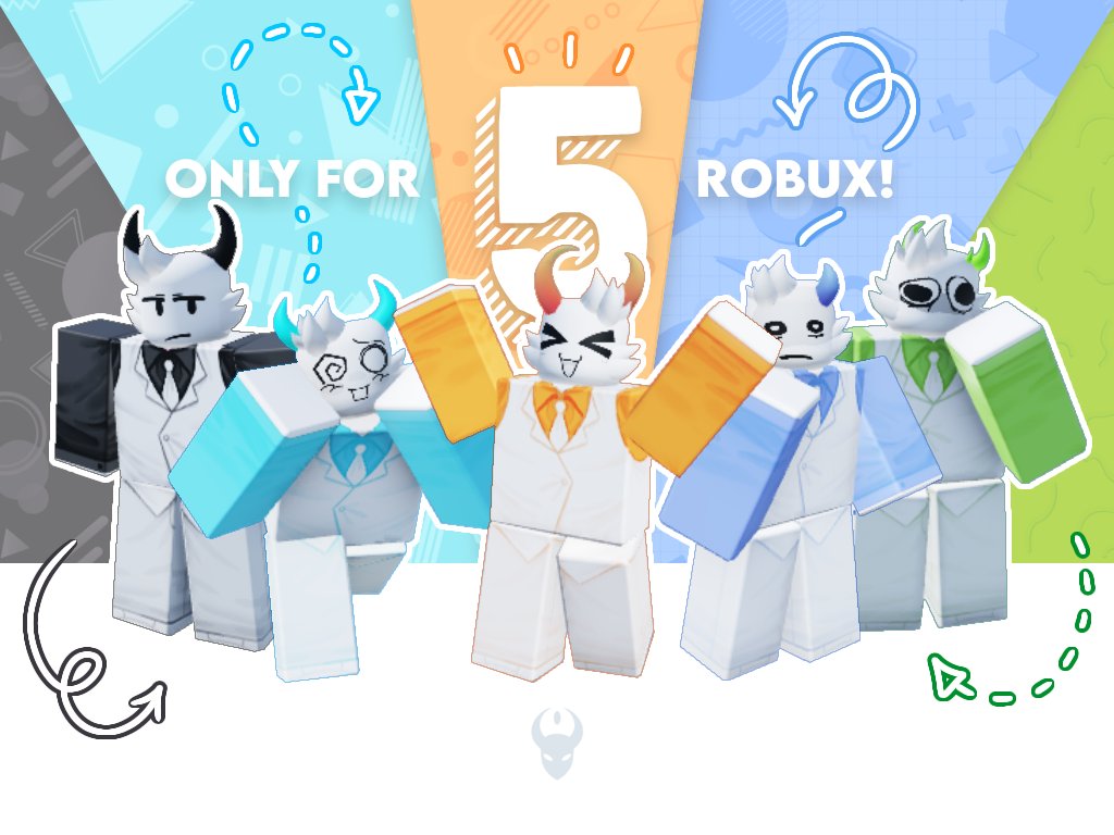 ✦ More suit and vest variants available for only 5 rbx! #roblox
→ roblox.com/groups/8330629…