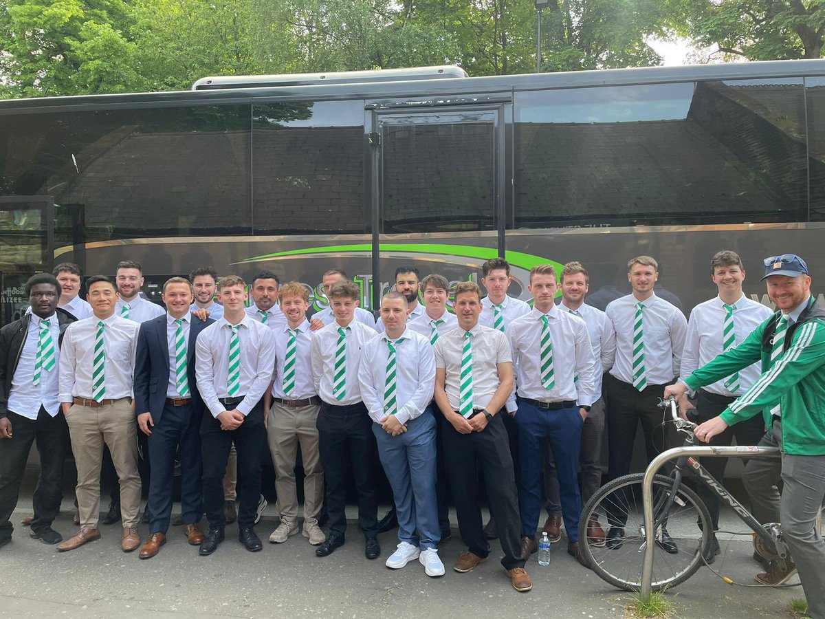 Cup Final Day. Team ready to go. Kick off in around an hour 11am. 
Address 
Styal Football Club
Altrincham Road, Styal
Cheshire
SK9 4JE

Good luck to all involved today. Football , Sunshine and a few beers. 
#cupfinal #greenarmy #COYBIG #goals