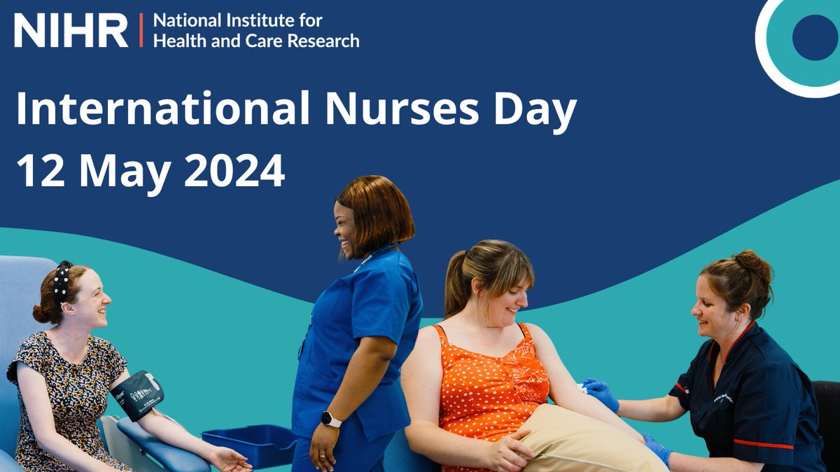 Today is International Nurses Day, a day to celebrate and thank our incredible team of Clinical Research Nurses who go above and beyond every day for our patients! Thank you for all that you do! @nihrsw #InternationalNursesDay2024
