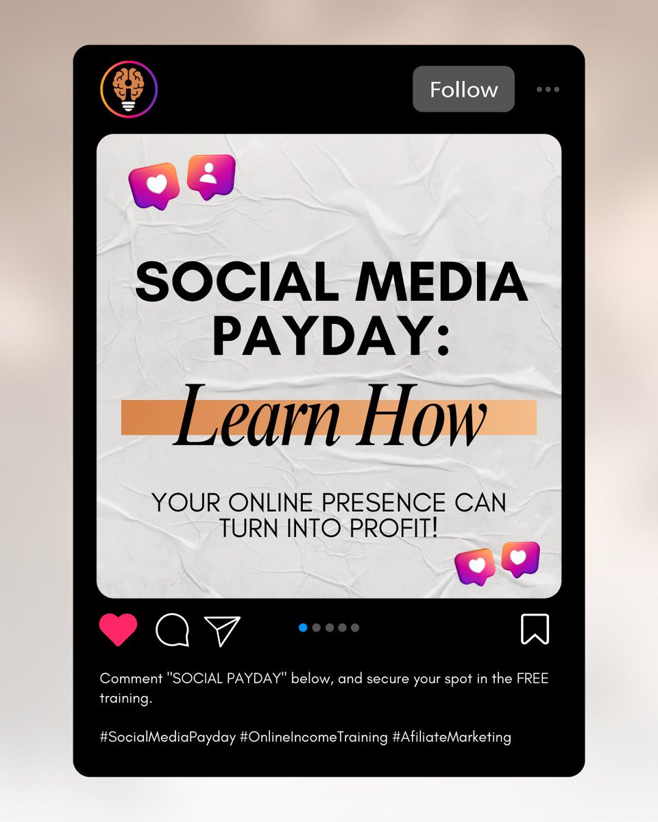 Debernardi008's tweet photo. Your social media journey is about to get a serious upgrade! Ever wondered how your online presence could be more than just a way to connect with friends? It's time to unlock the secrets of turning your social media engagement into a lucrative payday. https://t.co/ndPnBax5Nq
