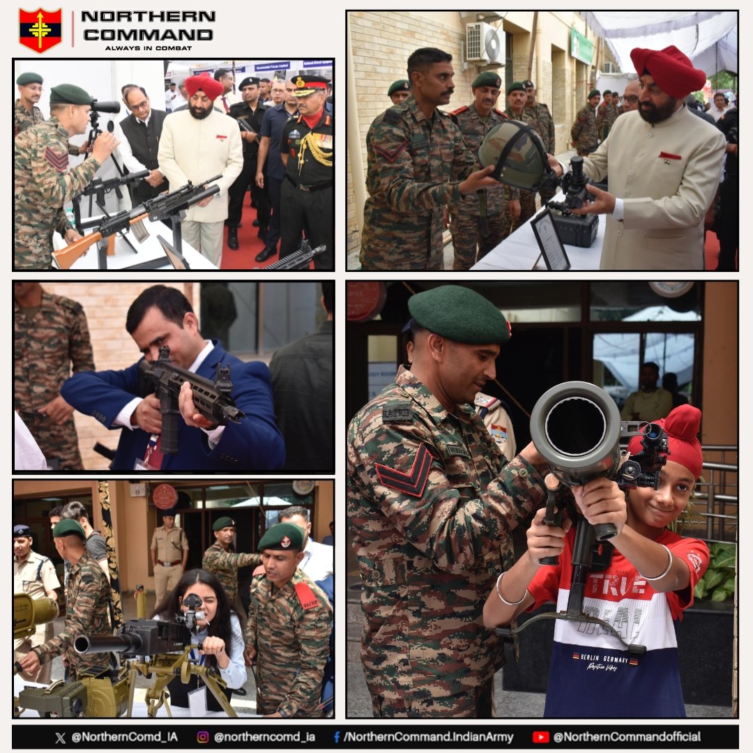 Weapons & Equipment Display was organised at #IITRoorkee under the aegis of #StrikeOne. A wide range of arms & communication equipment used by #IndianArmy was displayed to inspire pride among the youth and motivate them to serve the nation. #YearofTechAbsorption