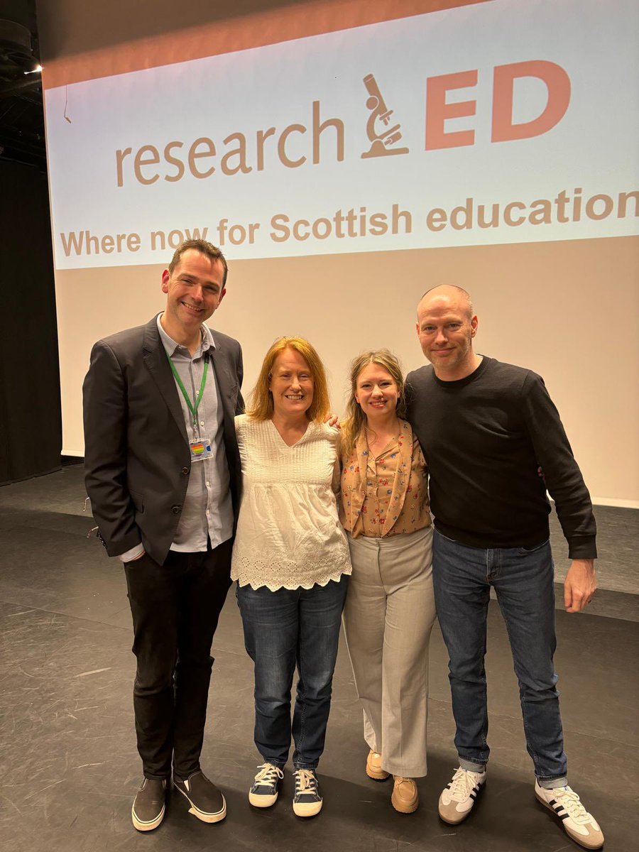 I’m still buzzing from #rEDAberdeen! I’m incredibly grateful to my amazing colleagues at @robertgordons who made it happen, especially @kirstcolquhoun, and to everyone who came. LET’S DO IT AGAIN!! 😉 @tombennett71 @researchEDScot1 @cak13 @JaneTulloch79 @researchED1