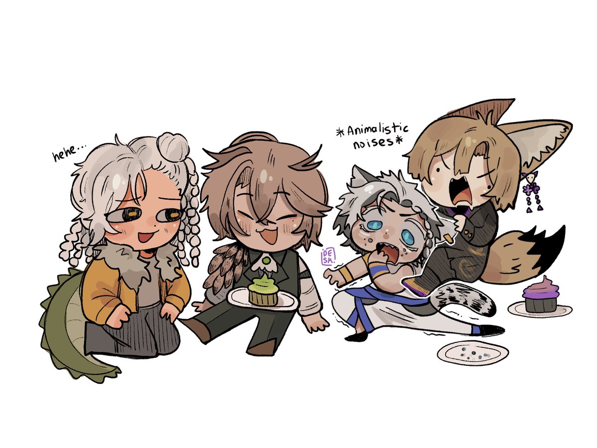 Dezk_is_crying's tweet image. Such a happy family 

#vancervice #Villustrations #HyoumArt #ambrosart