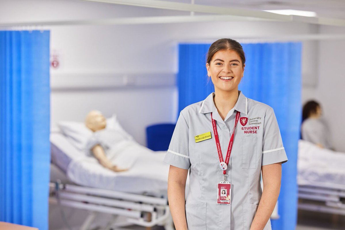 We are celebrating #NursesDay today! Meet Maddie who is studying for a degree in Adult Nursing, she said, "I was very impressed with the facilities at UCS, there are two wards where we replicate real-life situations to practice our practical skills." 

hubs.ly/Q02wF7VK0