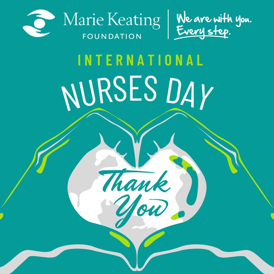 Today is #InternationalNursesDay, and we would like to acknowledge the incredible team of nurses we have here at the Marie Keating Foundation. They are the heart of all that we do. To learn more about the services they provide please click mariekeating.ie/cancer-service… #thankyou