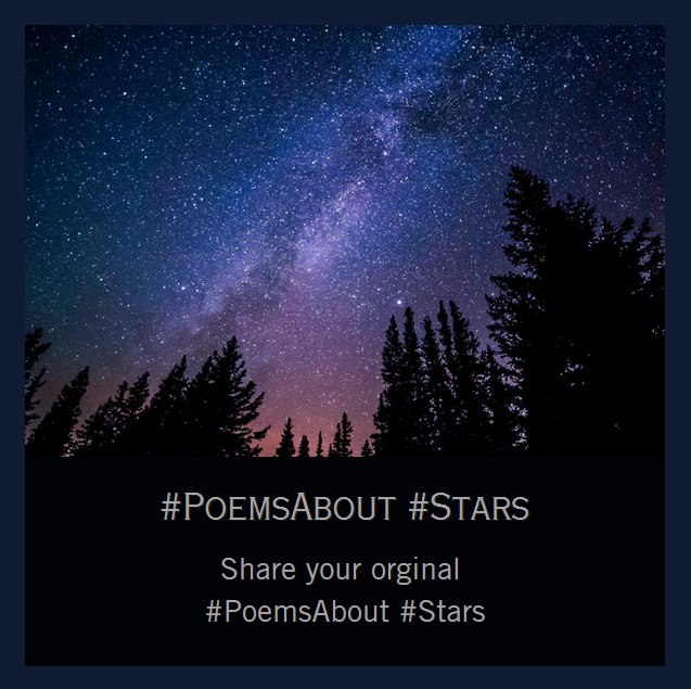 Are you ready to explore the cosmos with your words? Next week on 17.05.24, we invite you to share your original #PoemsAbout #Stars. Illuminate our timelines with your brilliance! Tag @AlanParry83 and let's create a constellation of verse. 🌟 #PoetryCommunity