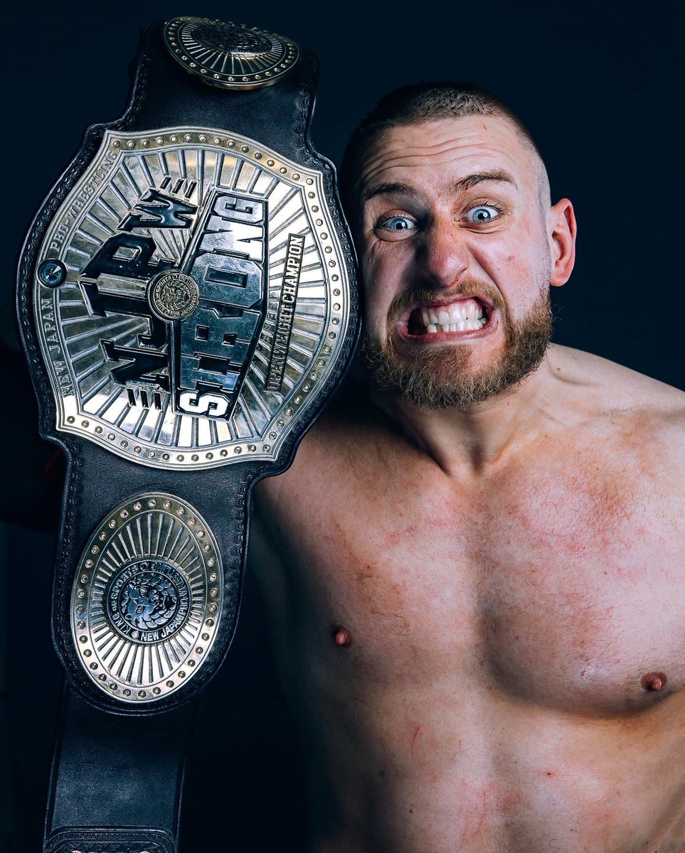 itsomgjess's tweet photo. New NJPW Strong Openweight Champion @GabeKidd0115 https://t.co/vYhea09fnA