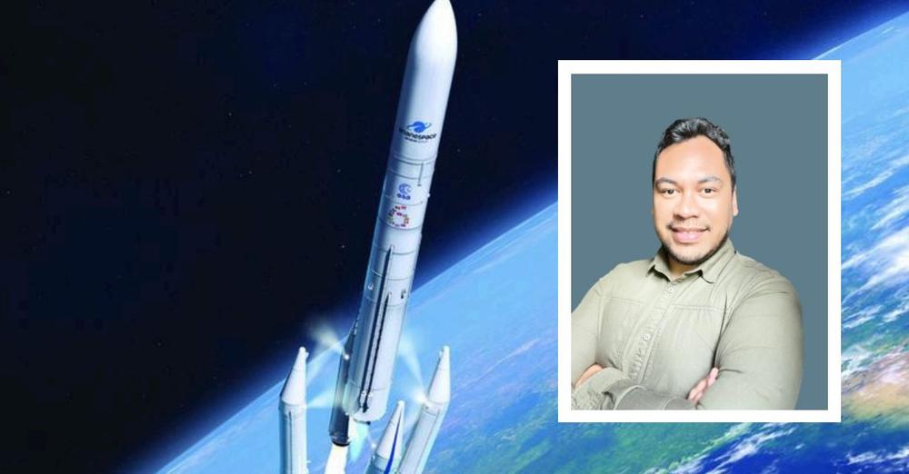 [#PORTRAIT] Christopher Angia, un #Polynésien au cœur du programme spatial Ariane 6 ➡️tinyurl.com/4ehwxemz 🚀Il fera peut-être partie des rares témoins oculaires du premier vol de la fusée européenne Ariane 6, dont le lancement est prévu entre la mi-juin et le 31 juillet à…