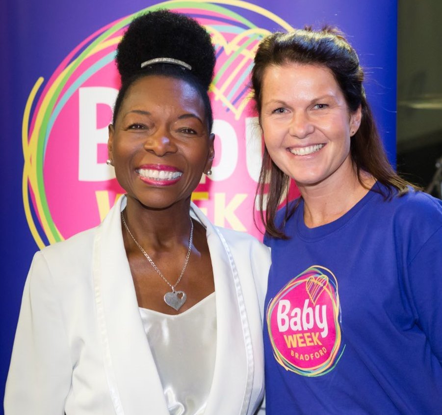 We are super thrilled that Baroness @FloellaBenjamin, OM, DBE, DL, who was keynote speaker at our #BabyWeekBradford workforce event in 2022, will be presented with the BAFTA Fellowship at tonight's @BAFTA awards.

Huge congratulations and well deserved!

loom.ly/FBbMafw