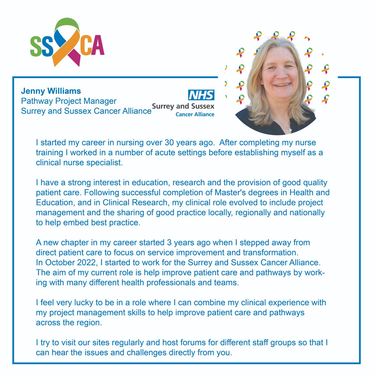 Surrey and Sussex Cancer Alliance tweet media