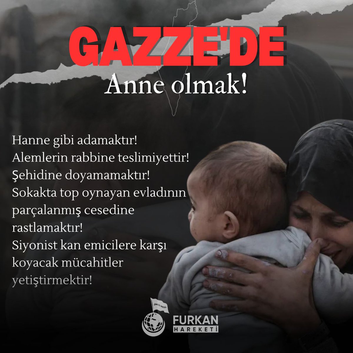 Gazze'de Anne Olmak... #AnnelerGünü