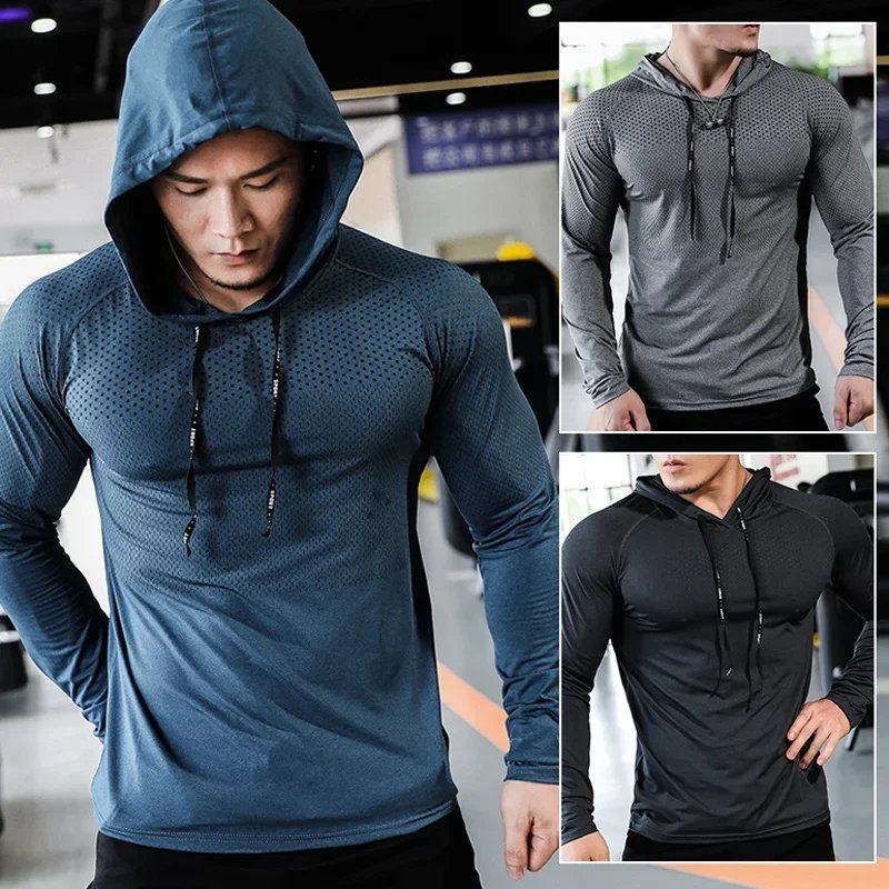 Just found this amazing item on AliExpress. Check it out! $13.41 3%OFF | Mens Fitness Tracksuit Running Sport Hoodie Gym Joggers Hooded Outdoor Workout Athletic Clothing Muscle Training Sweatshirt Tops s.click.aliexpress.com/e/_oncdgCq