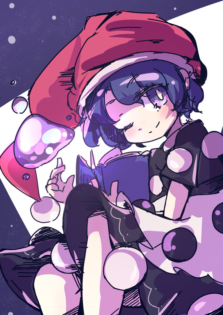 doremy sweet 1girl solo looking at viewer smile short hair blue eyes dress  illustration images