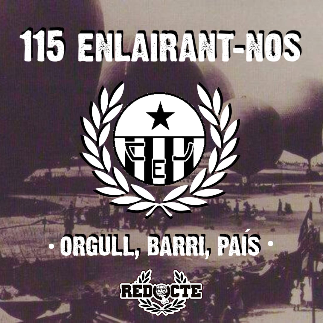 Avui fa 115 anys, els germans Mauchan entre d'altres obrers del tèxtil, fundaven el nostre estimat Club Esportiu Júpiter a la cerveseria Cebrián. 
Per 115 anys més d'orgull jupiterista, forts en el triomf i fidels en la derrota.