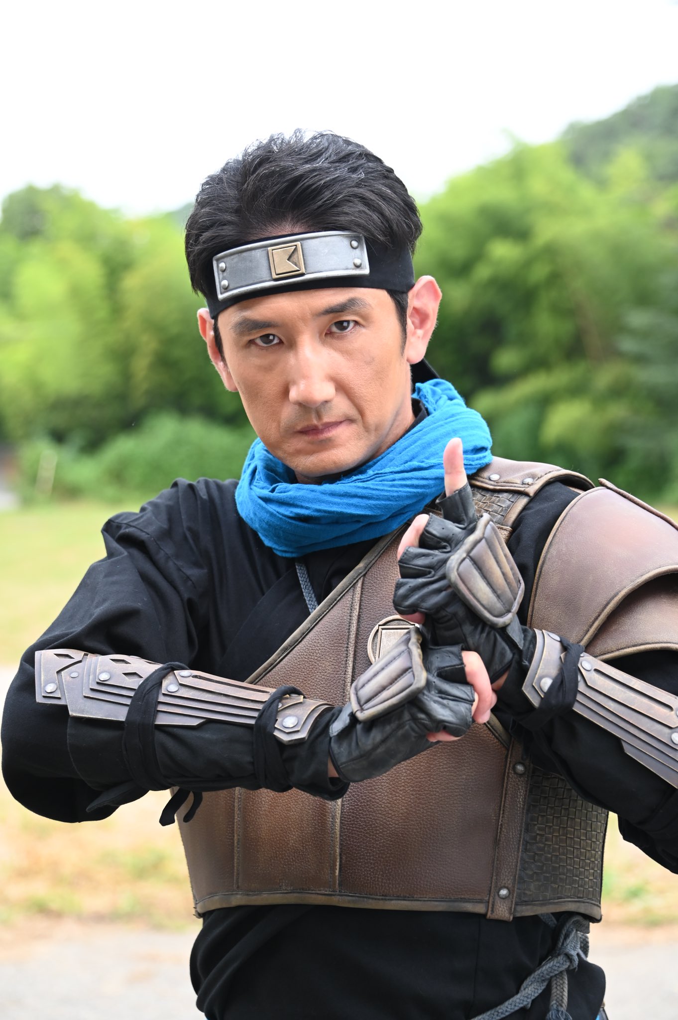 忍者戦隊カクレンジャー 直筆サイン入り色紙 ケイン・コスギ 土田大 小川輝晃/広瀬仁美/土田大/河合秀 直筆色紙 忍者戦隊カクレンジャー