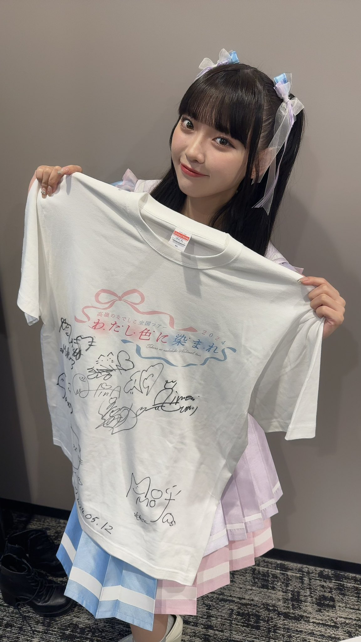高嶺のなでしこ 1周年 Tシャツ