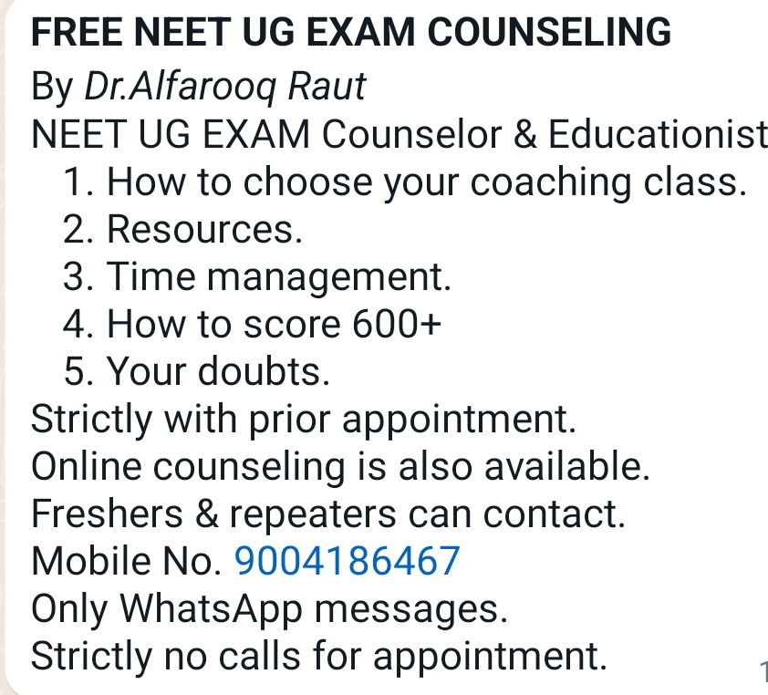 Grab this opportunity, it's for FREE
#MedicalStudents 
#NEETExam #neet2024