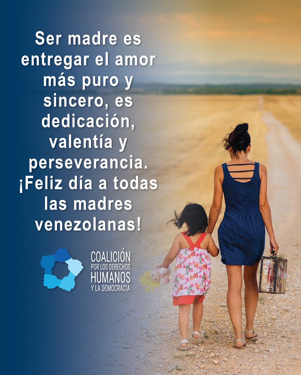 Mamá, cada desafío que enfrentas es una inspiración para todos nosotros. Gracias por enseñarnos a nunca rendirnos. ¡Feliz Día de las Madres! #DiaDeLasMadres #DerechosHumanos #LibertadParaLosPresosPolíticos #JusticiaYLibertad #Venezuela