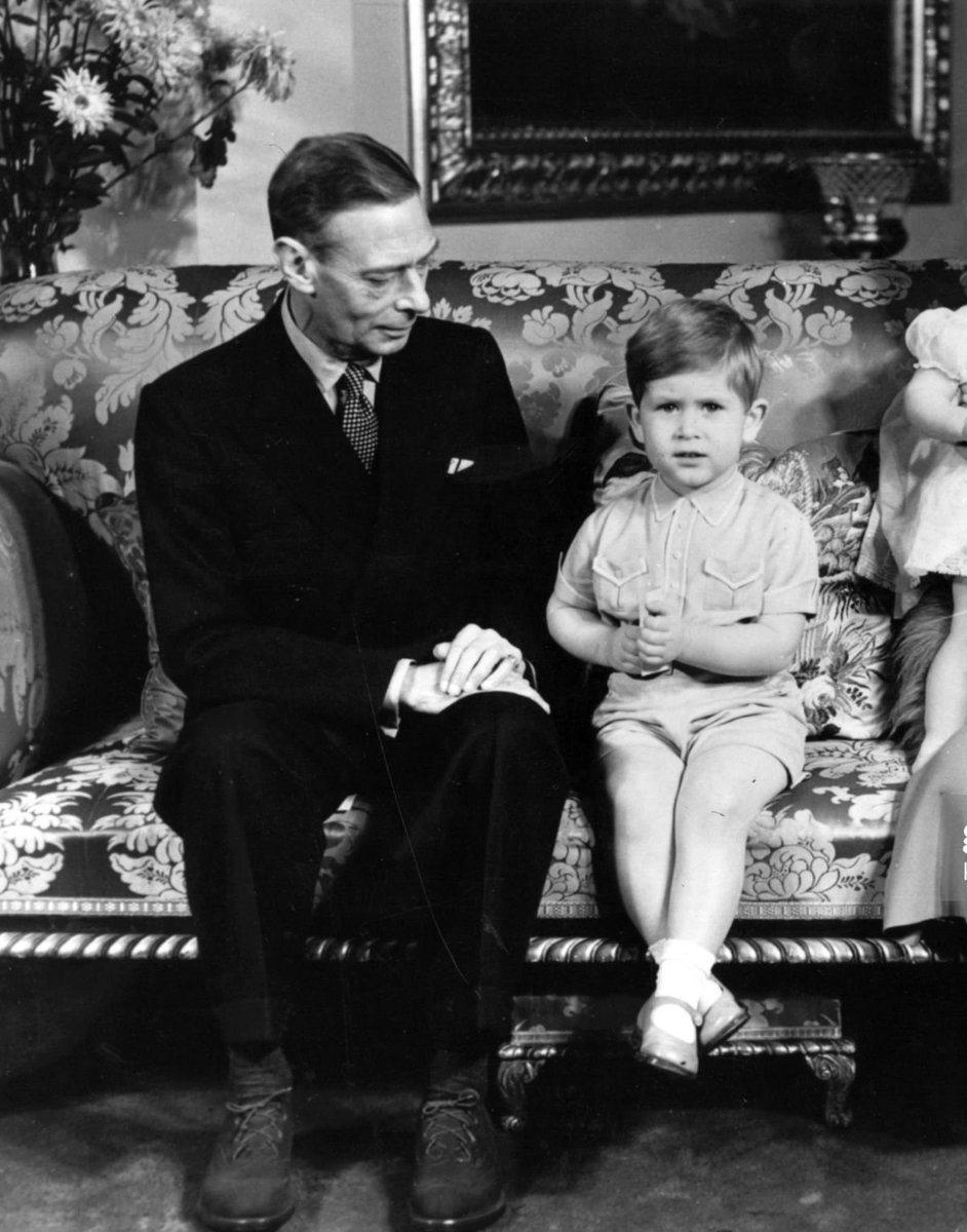 Timeline cleanse of a little King Charles and his late Grandfather King George VI 🥹🥹🥹
#KingCharlesIII 
#KingGeorgeVI