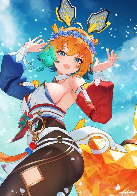 skebでVのMimiさん描いた! 