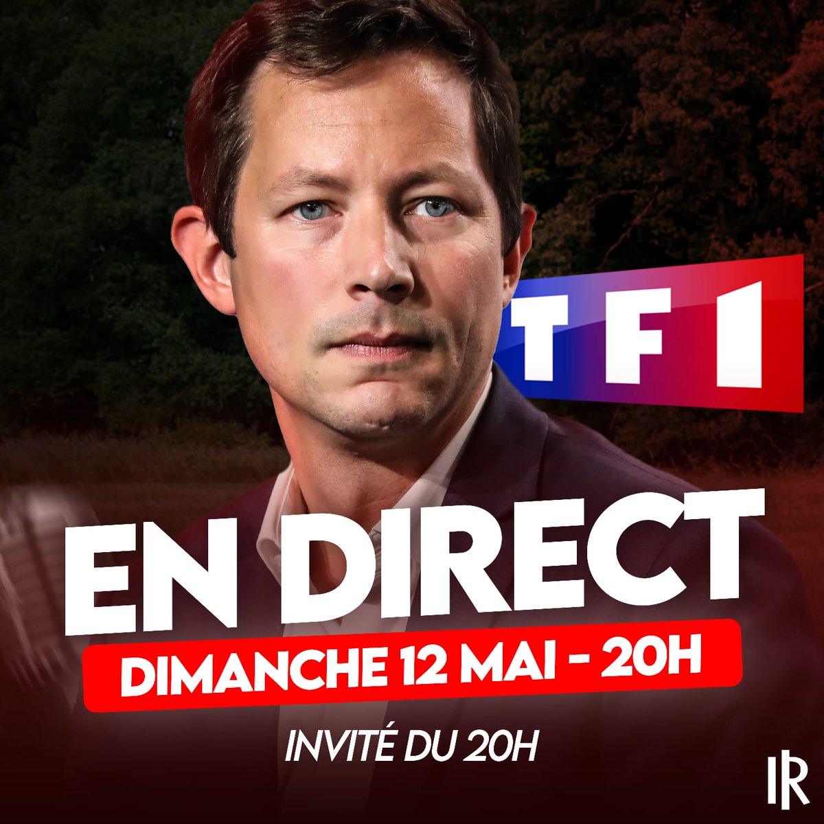 François-Xavier Bellamy sera ce soir l'invité du 20 heures de TF1. Rendez-vous devant vos écrans ! #Europeennnes2024 #AvecBellamy #LesRepublicains