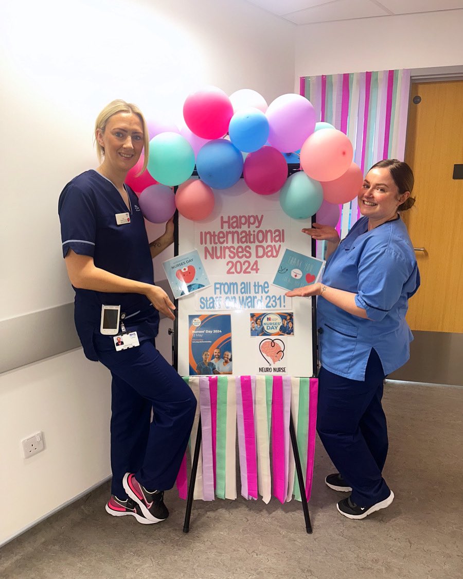 Happy Nurses Day 💙 proud of our team! <a href="/DCNNeuro/">Neurosciences, RIE</a>