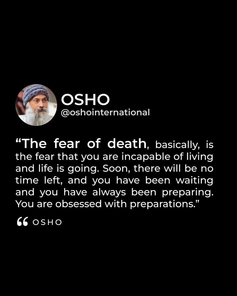 Are you ever caught up in preparations? Have you found any helpful books or engaging meditation practices to break free from that cycle of waiting? #fear #death #livinglife #waiting todolists