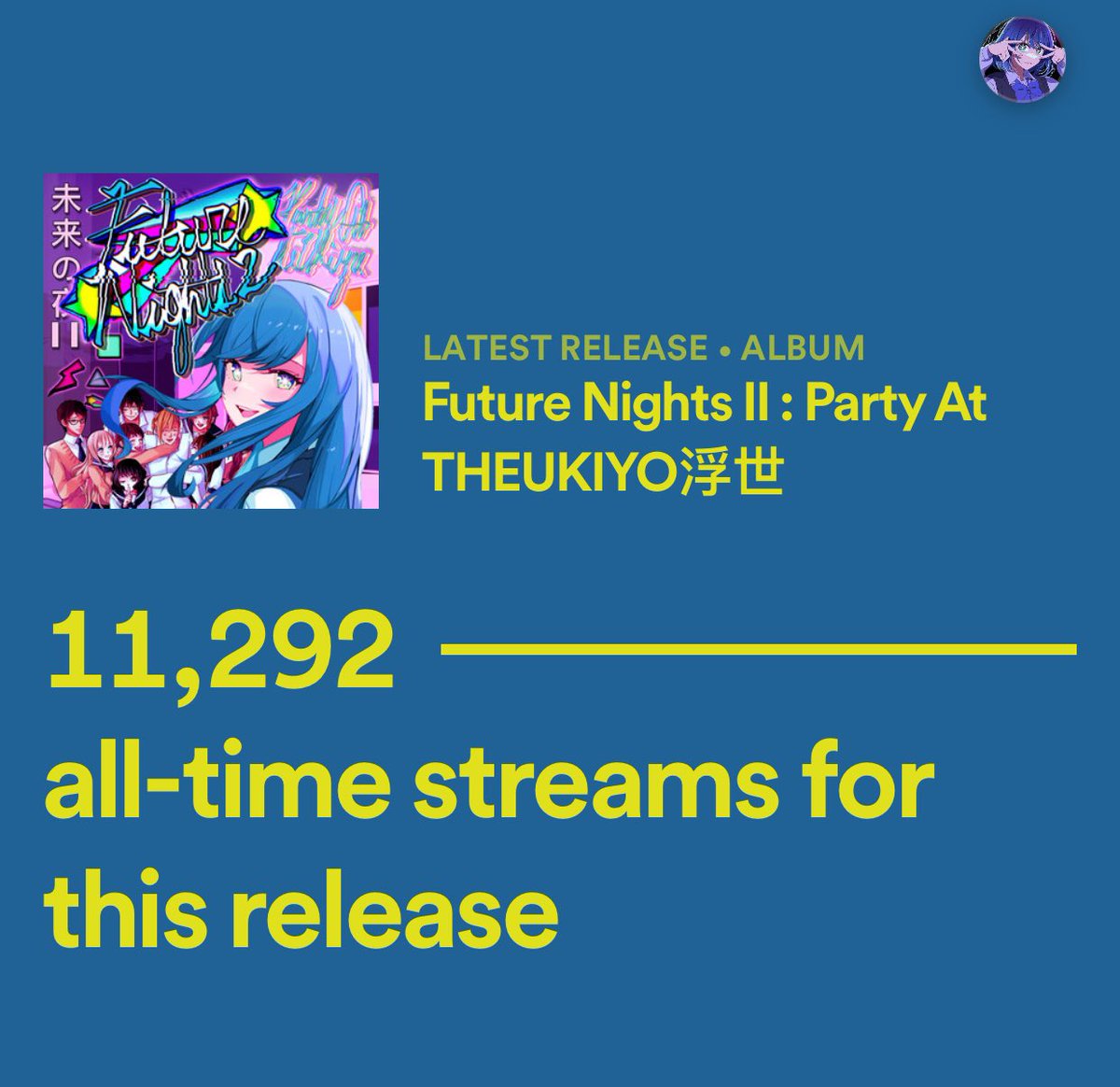 3 weeks. Check out my latest album if you haven’t 💖💫💖 much love! Cassettes in the works with @coraspect &amp; <a href="/BerryGoodTapes/">Berry Good Records</a> 🌊 #futurefunk