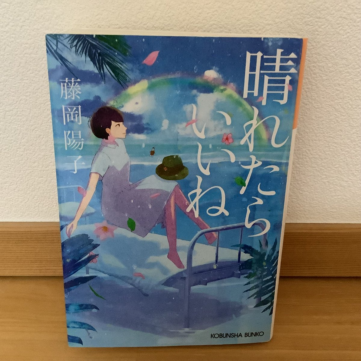 #読了　藤岡陽子さん『晴れたらいいね』
ラストハラハラと涙が😭
看護師の主人公が大地震にあってタイムスリップしたのは戦時中のフィリピン
激烈な状況の描写はやるせないですが
とにかく生き延びれば明るい未来が待っている(何かと問題山積の現代でも)ことを知っている主人公が奮闘
タイトルの意味！