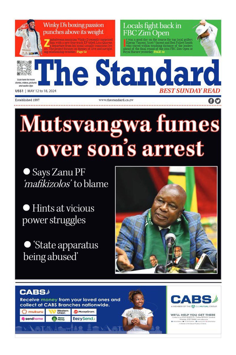 When ordinary citizens complain of the same things that Chris Mutsvangwa is complaining about, they are called “puppets of the West” sellouts and VARAKASHI will argue that state apparatus are not captured, so what has changed?