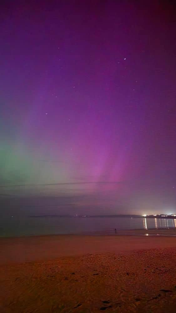 Like many across the UK, we were treated to a stunning display on Friday night over Carbis Bay with the #NorthernLights displaying across the night sky. What a beautiful spectacle. Thank you to Nick Ugly Butterfly by Adam Handling for these photos!