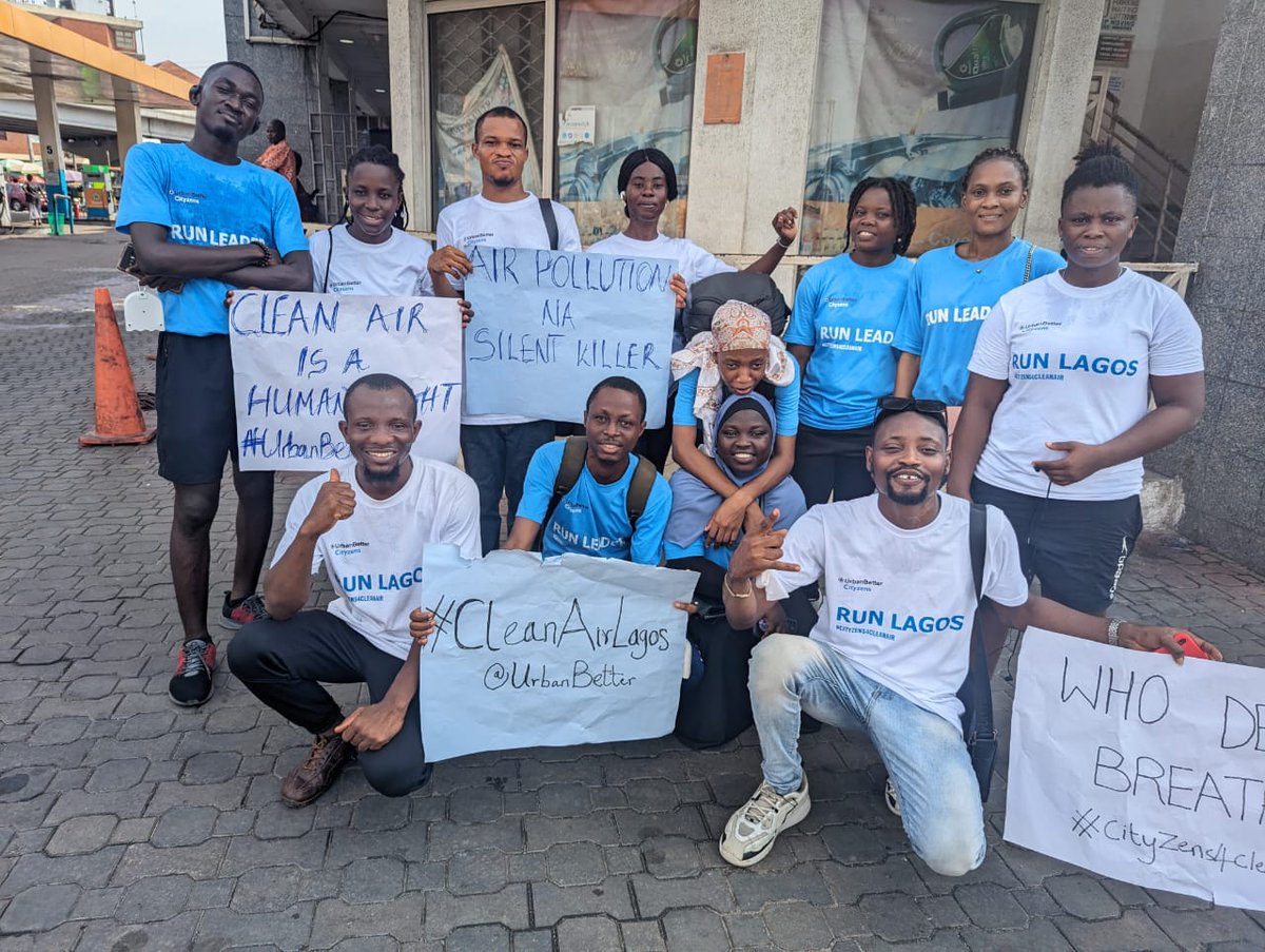 Who dey breathe?
Which kind air you dey breath?

Clean Air na every human right o

#Cityzens4CleanAir
#CleanAirLagos
#PrecisionAdvocacy
#CleanAir4Africa
#AirQuality
#AirQualityAwarenessWeek
