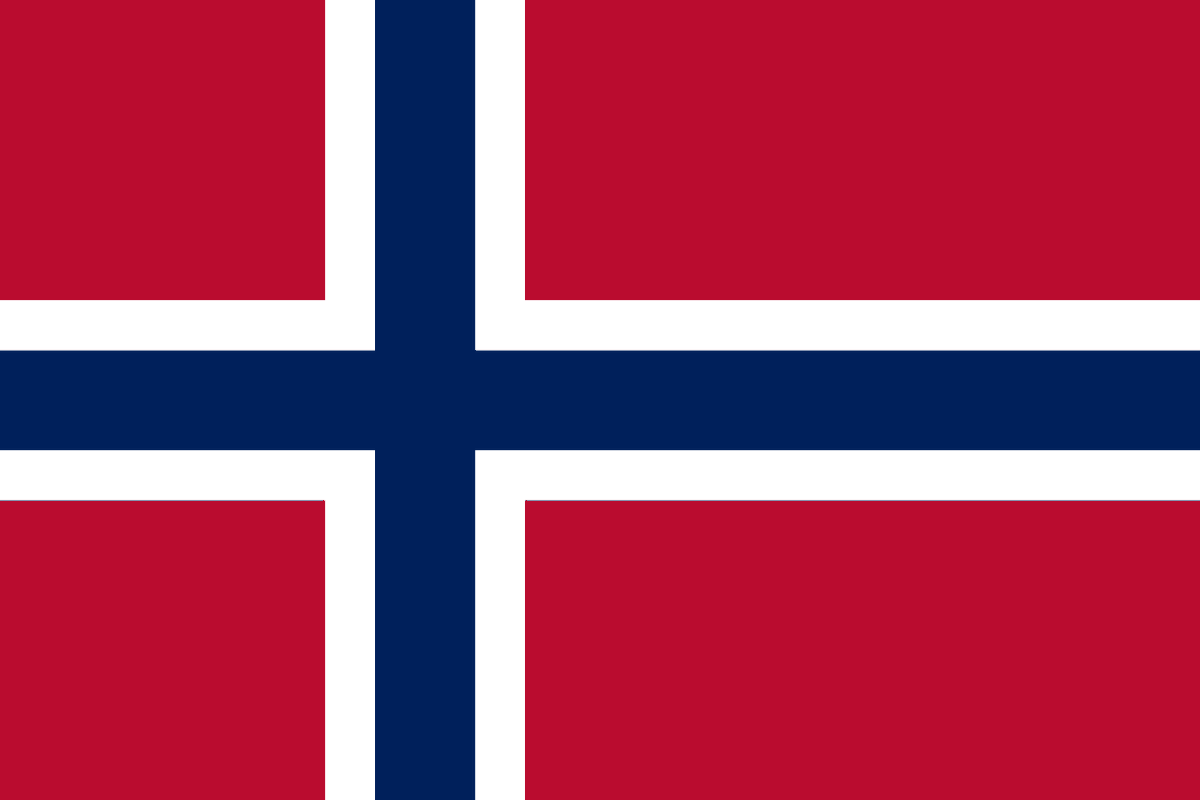❓ How many flags can you find on the flag of Norway? I start: Thailand 🇹🇭