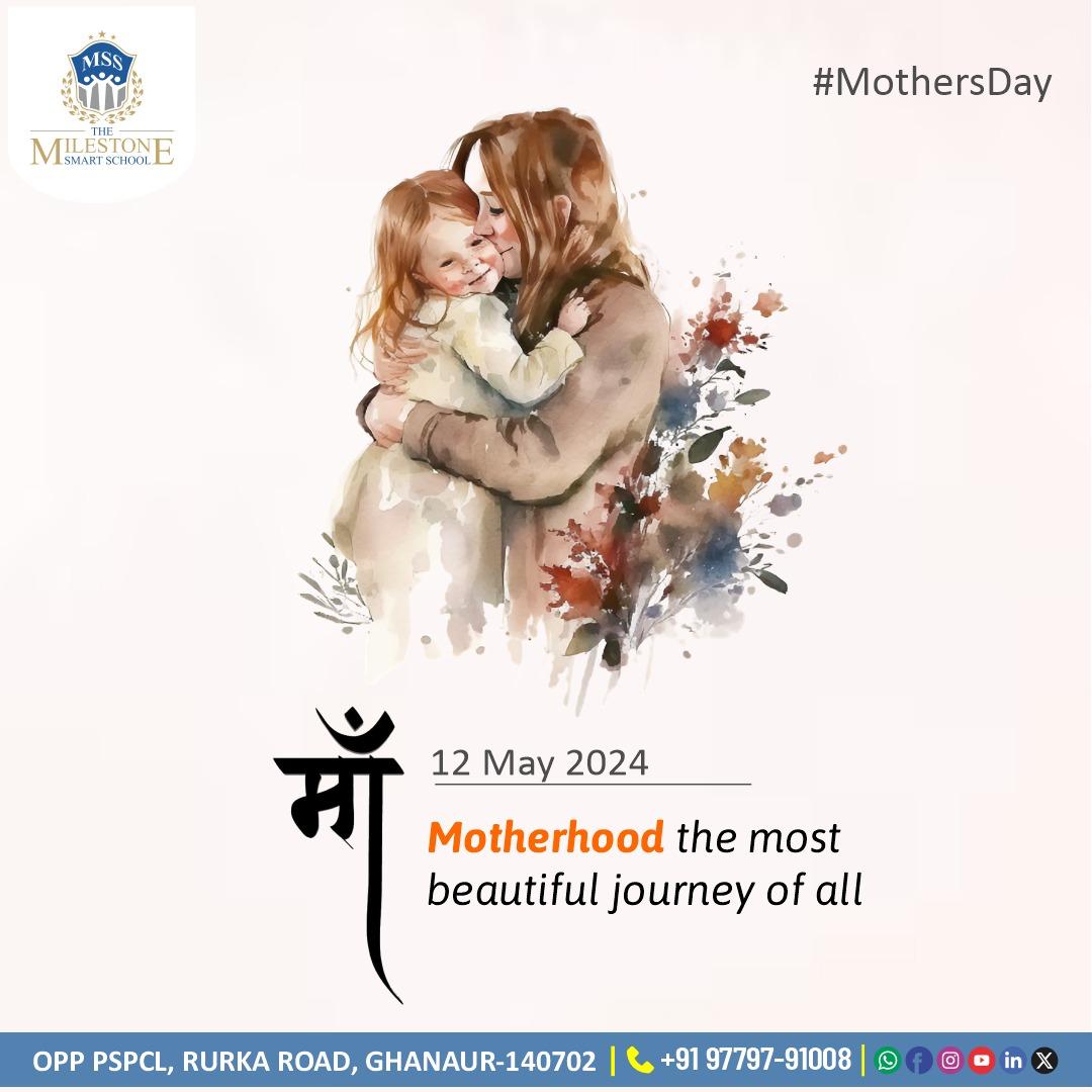 'Celebrating the heartbeat of our homes: Moms.'
#HappyMothersDay #MomLove #BestMomEver
#Motherhood
#ThankYouMom
#CelebrateMom #MomAndMe #SuperMom
#BestSchoolNearMe #BestCBSESchool     #TheMilestoneSmartSchool #MSS #Ghanaur #Patiala #Punjab