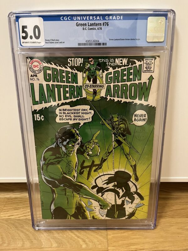 Green Lantern 76 - CGC 5.0 OW/W DC Key Cover, Neil Adams, Error Print No Reserve

Ends Sun 12th May @ 7:25pm

ebay.co.uk/itm/Green-Lant…

#ad #comics #marvelcomic #imagecomics #DCComics