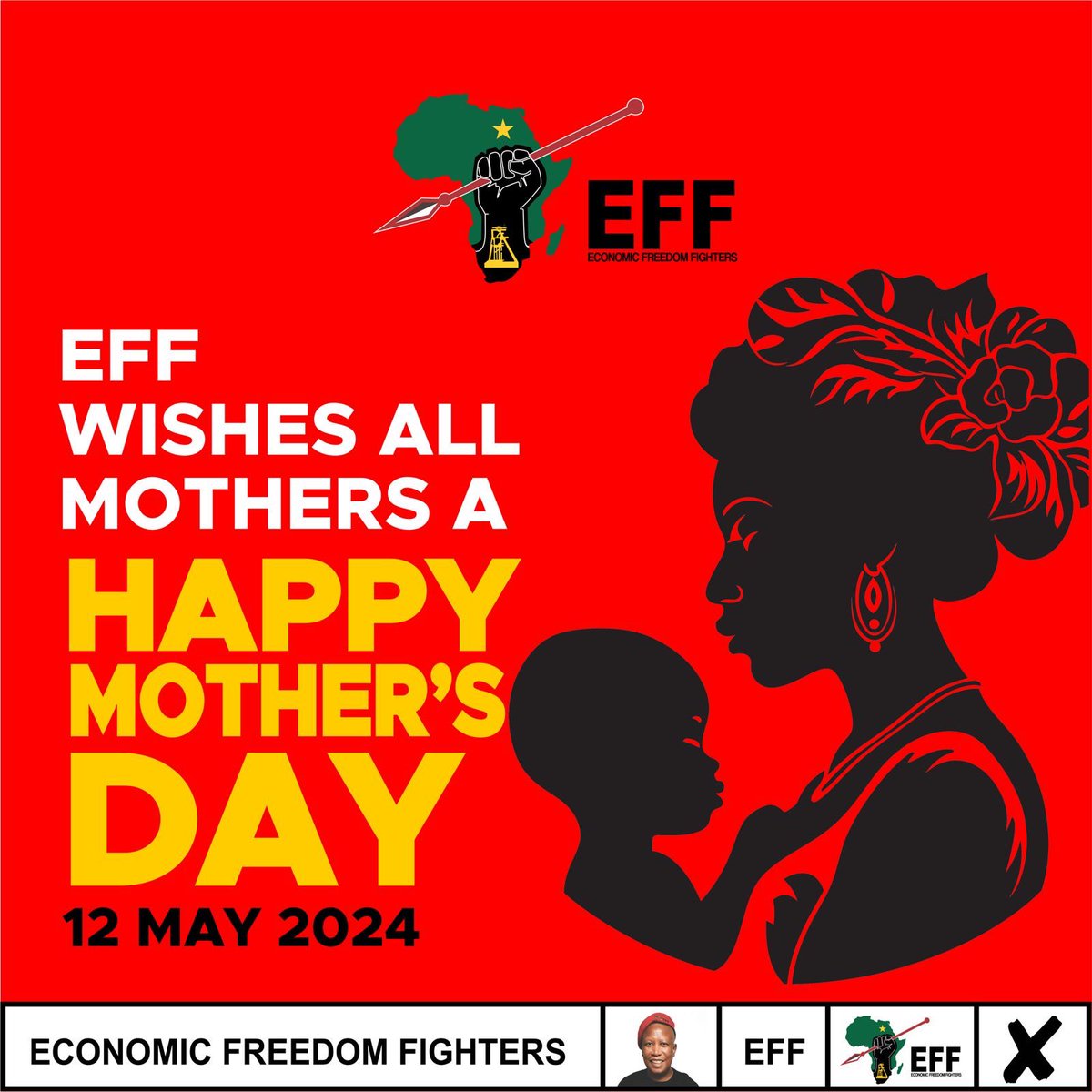 On this Mother's Day, the EFF pays tribute to the immeasurable contributions of mothers across our nation today. The EFF government will empower mothers and ensure that they receive the recognition, support, and justice they deserve. Let us all pay homage to and exalt the…