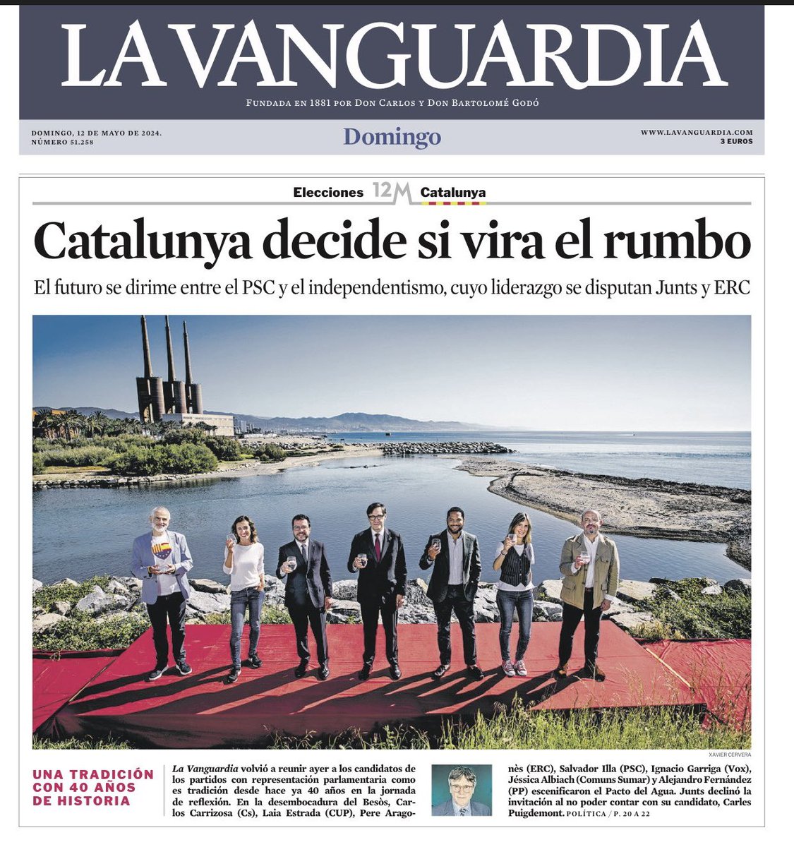 Aquesta foto sense el #president Puigdemont, i que no ho facin constar en el titular, fa molta vergonyeta. El president Aragonès no hauria d’haver acceptar ser-hi, per dignitat. És una manera de normalitzar la repressió. #PuigdemontPresident