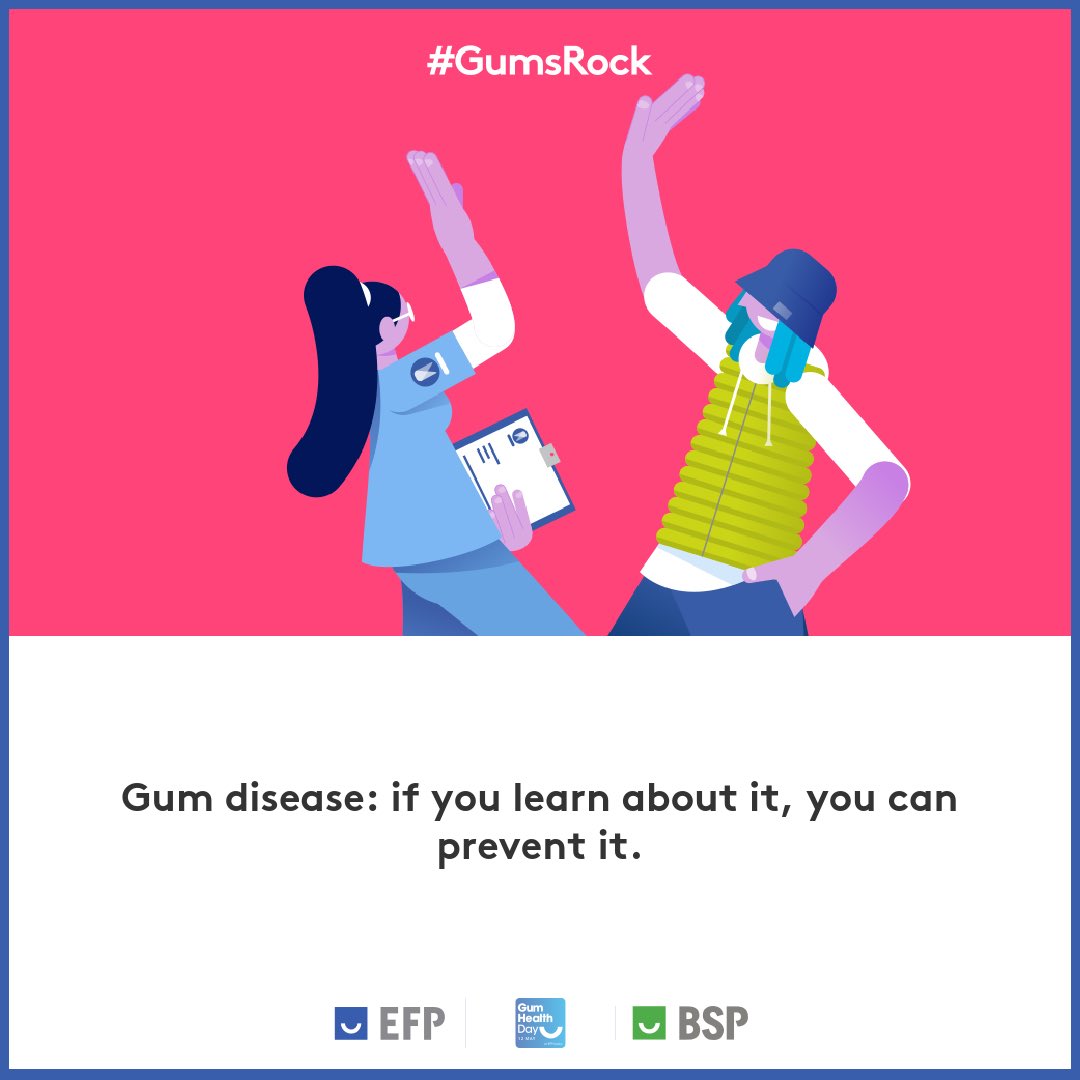 Happy #GumHealthDay! 🦷✨
Did you know that there's a link between gum disease and #diabetes? Inflammation in your gums can affect blood sugar management, and conversely, diabetes can make gum disease worse. Let's keep those gums strong and healthy! 💙#gbdoc #DMOralHealth