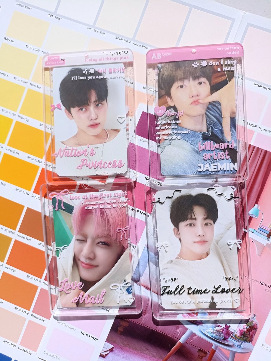 wts cahol transparan (new) 

—  69.480k
— jabar

• moodbooster ver. (2 sisi)
• love mail ver. (2 sisi) — id.shp.ee/le2avb6?smtt=0…
• jaemin ver. (2 sisi) — id.shp.ee/09r5ln9?smtt=0…

please read desc 🍊 before buying :) 

# wts cahol akrilik acrylic transparan double side