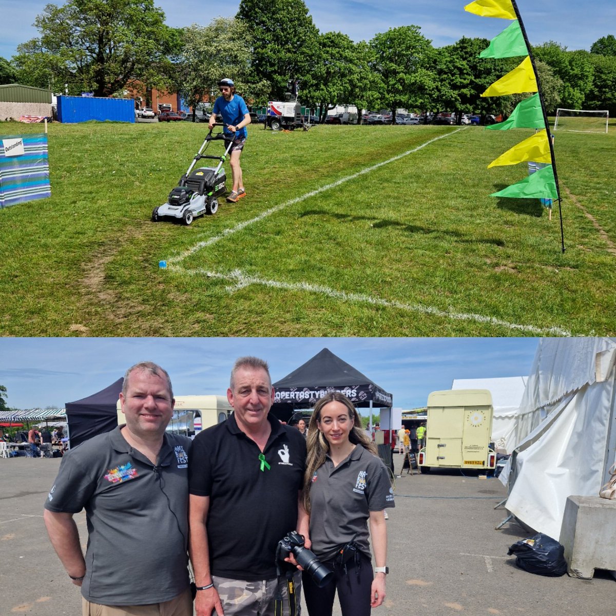 Huge congratulations to James Barlow on covering over 80 miles in 24 hours pushing a lawn mower beating the @GWR Guinness World Record! An epic achievement to raise awareness and funds for @andysmanclubuk Macclesfield #ITSOKAYTOTALK @MaccRoundTable @MaccRugby