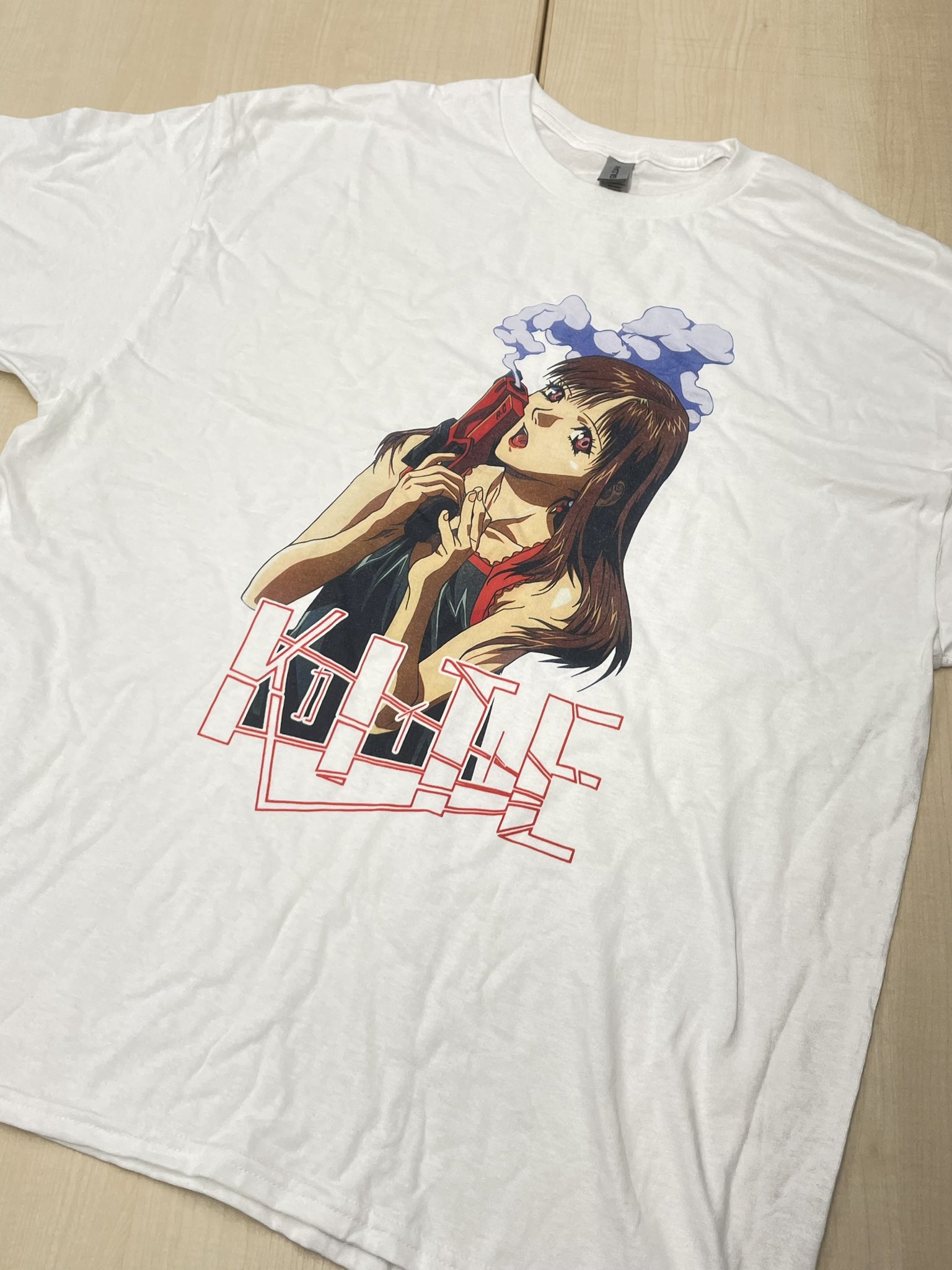 デッドストック 90s A KITE カイト アニメ 半袖 シャツ 梅津泰臣 ② A